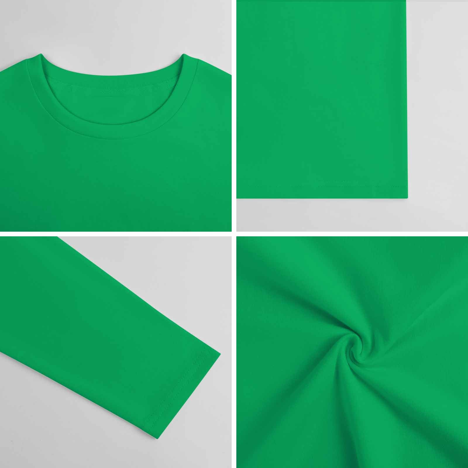 Pure cotton long sleeved T-shirt Multiple colors available