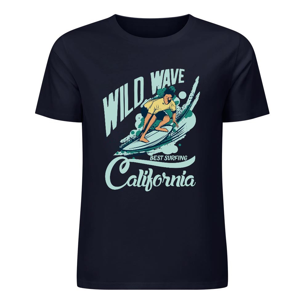 New 2025 Pure cotton short sleeved T-shirt two side print