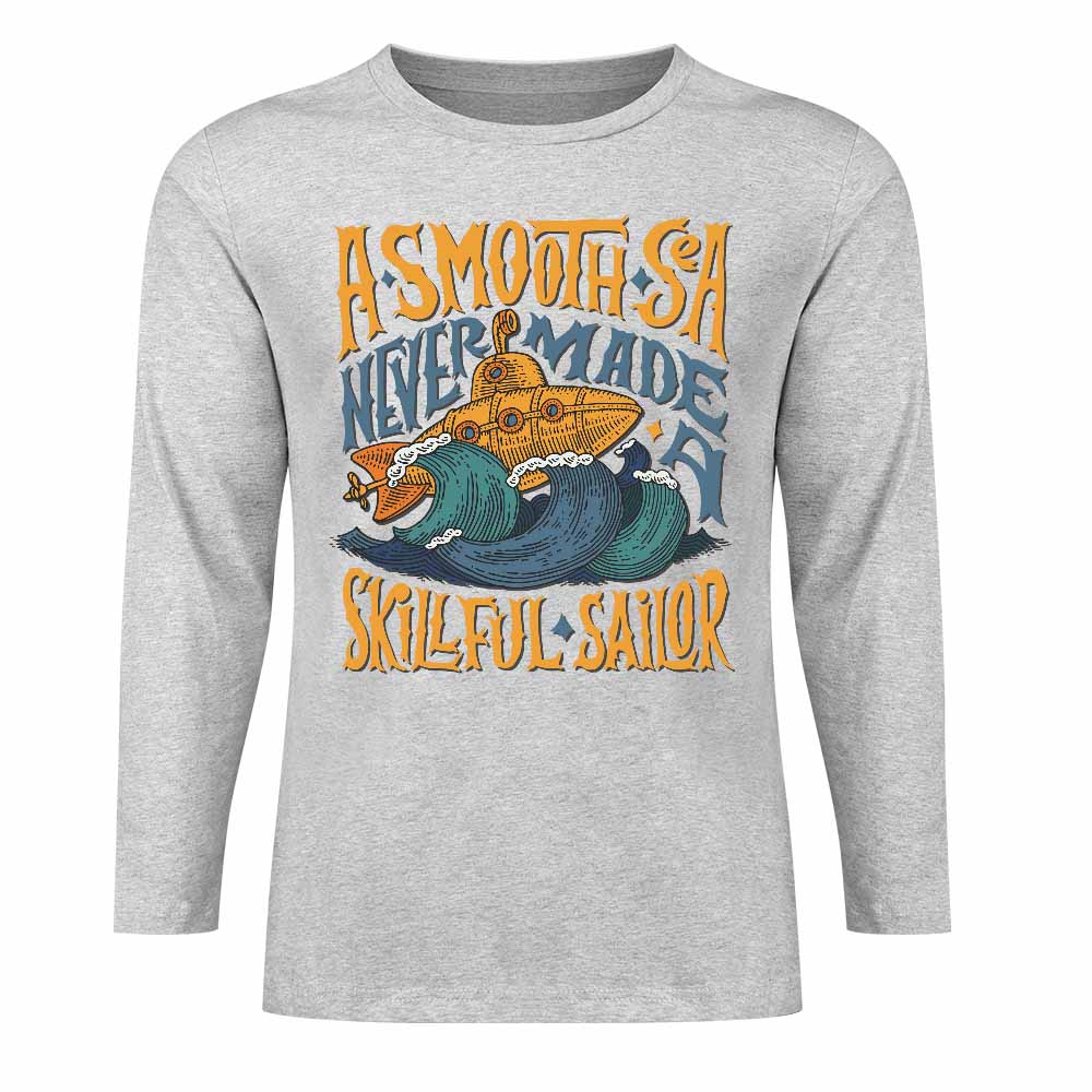 Pure cotton long sleeved T-shirt Multiple colors available