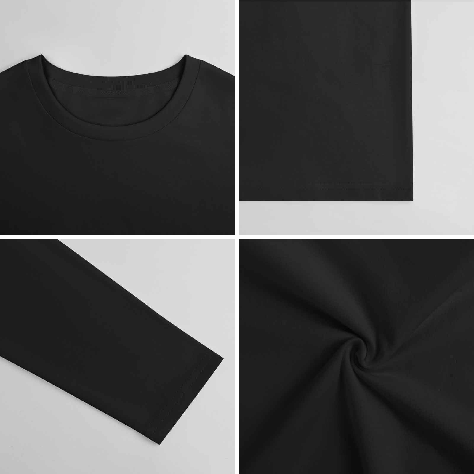 Pure cotton long sleeved T-shirt Multiple colors available