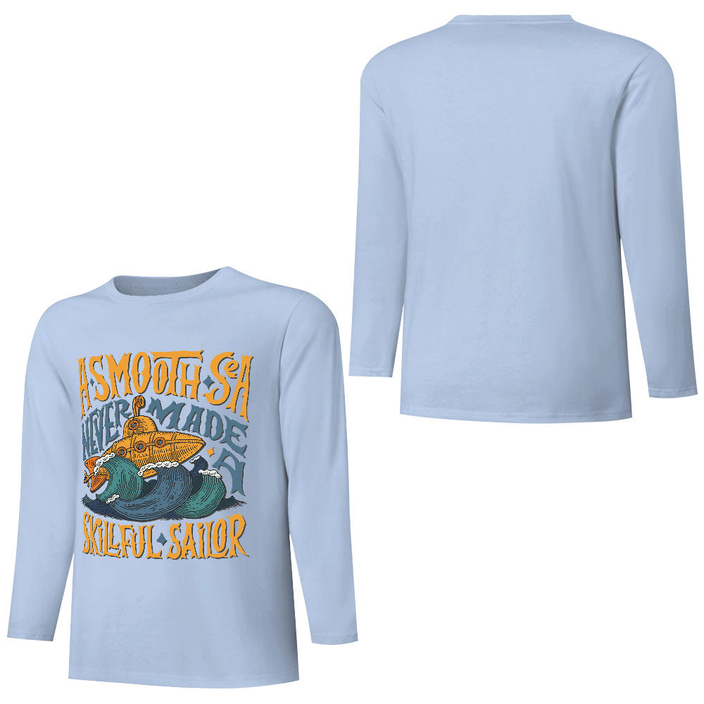 Pure cotton long sleeved T-shirt Multiple colors available