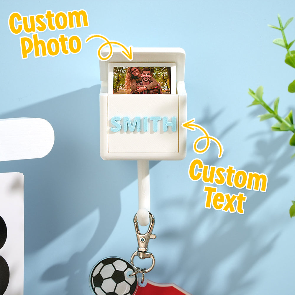 Personalized 3D Printed Gravity Hooks Home Decor Gift for Family