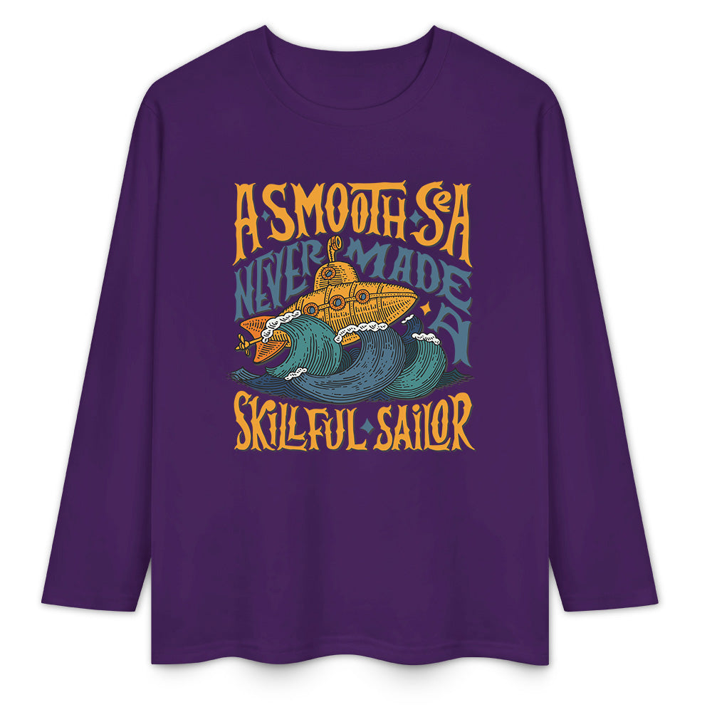 Pure cotton long sleeved T-shirt Multiple colors available