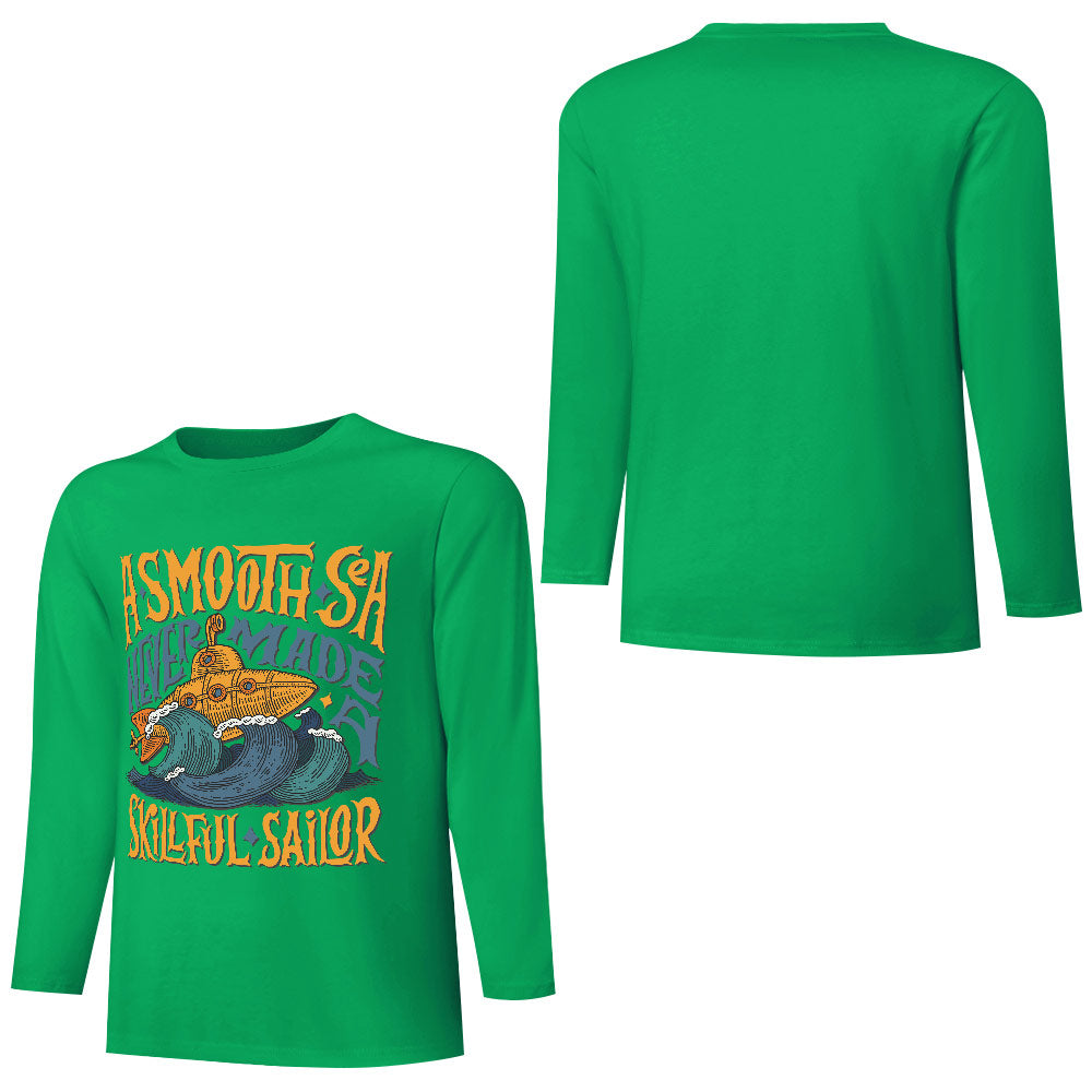 Pure cotton long sleeved T-shirt Multiple colors available