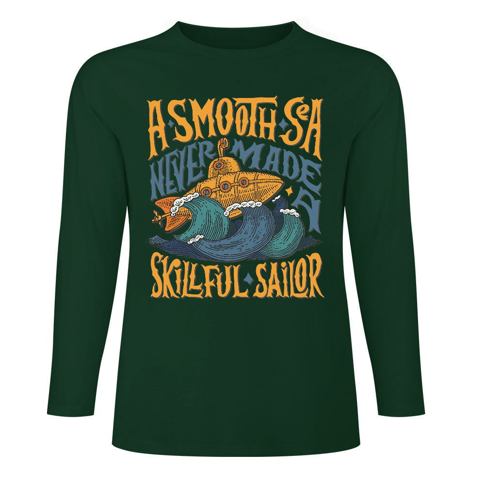 Pure cotton long sleeved T-shirt Multiple colors available