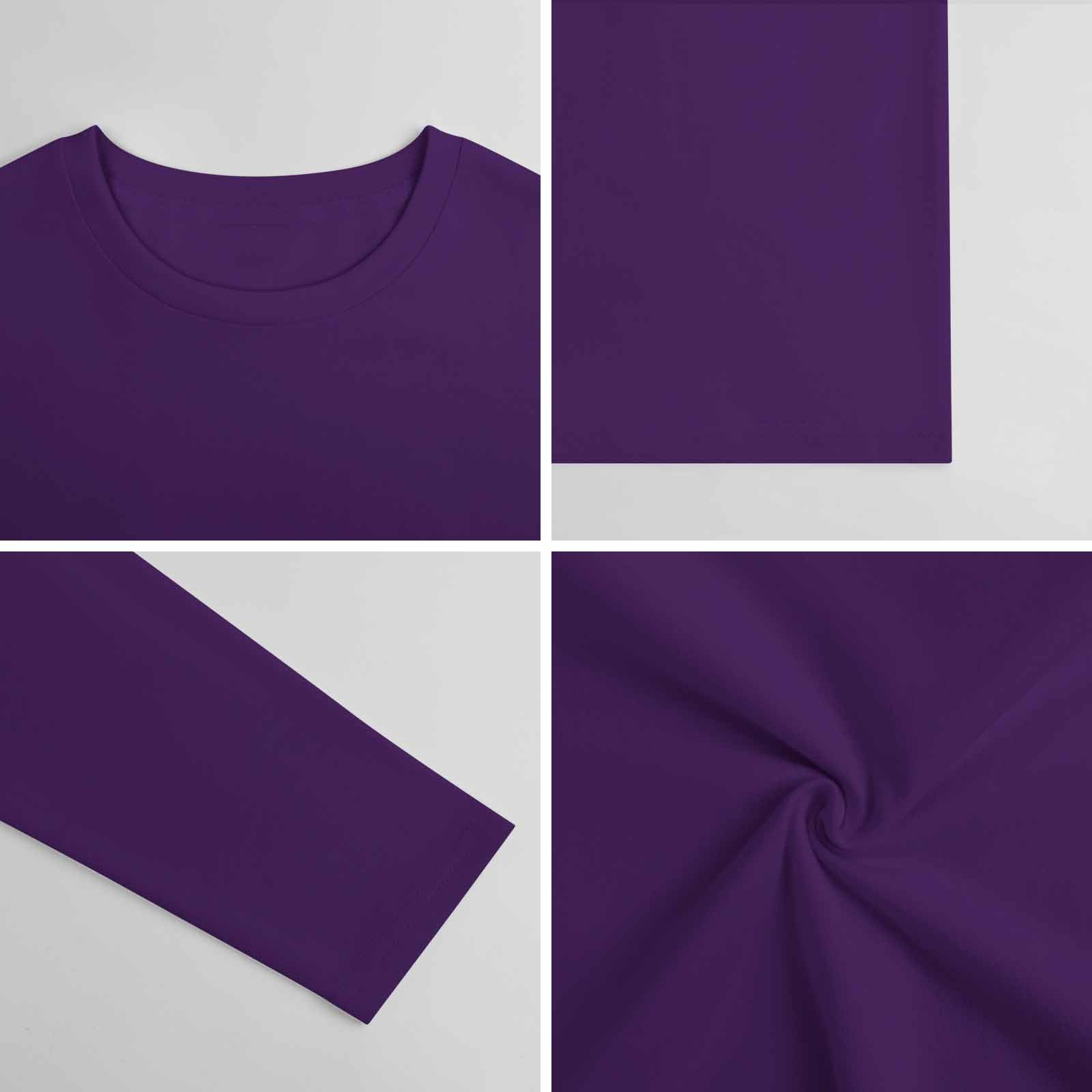 Pure cotton long sleeved T-shirt Multiple colors available